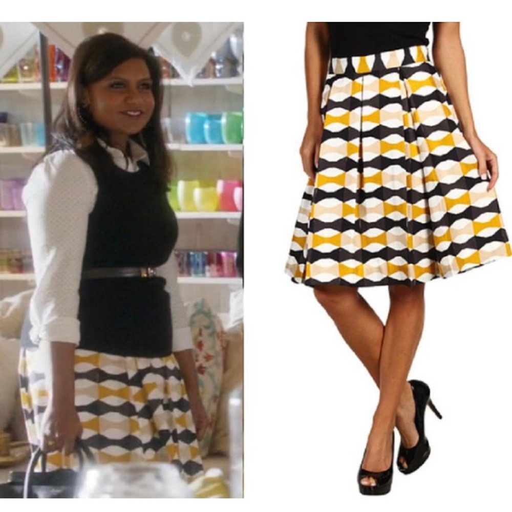 NWOT Kate Spade Jolie Silk Pleated Skirt Size 4